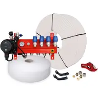 Vloerverwarming-Direct 11 Groeps Set HT-mengverdeler (11 groeps)