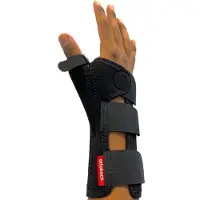 Ottobock Manu 3D Pollex Polsbrace 4146 Zwart-Rechts-Maat L: 17 - 18,5 cm