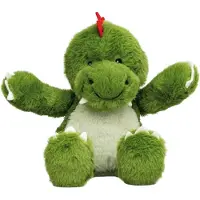 Welliebellies warmteknuffel dinosaurus 32 cm - opwarmknuffel geschikt voor oven en magnetron dino - magnetronknuffel - dinosaurus warmie