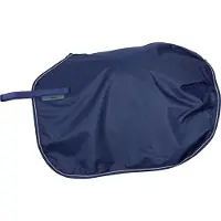 Bucas Uitrijdeken Quarter Sheet Donkerblauw-zilver - S