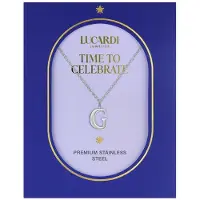 Lucardi Ketting 'Basic' zilver