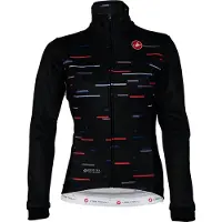 Castelli Fietsjack Castelli Women Servizio Corse Winter W Jacket Black Zip-S