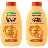 Garnier Shampoo - Loving Blends - Honinggoud- 2 x 300 ml