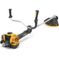 Stiga BC 750 B Benzine Bosmaaier | 44,8 cc | 1,5 kW | 2-takt | 45 cm | bike | TriArc | B&W | Dubbel draagharnas - 283424008/ST3