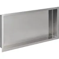 Saqu Shine inbouwnis 60x7x30cm RVS