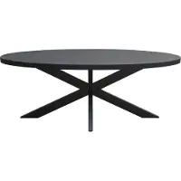 Natur24 ovale eetkamertafel - mango hout 240 cm