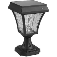 V-TAC 2890 VT-983-S Zonnepaneel buitenlamp, vrijstaand, LED (monochroom), 2W, zwart (mat)