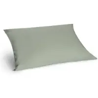 Yumeko Kussensloop Percal Katoen 70x90 Groen - Eco, Bio & Fairtrade