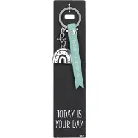 Depesche - Sleutelhanger "Do not forget me!" - motief 032 met de tekst "Today Is Your Day"