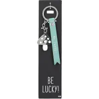 Depesche - Sleutelhanger "Do not forget me!" - motief 039 met de tekst "Be Lucky!"