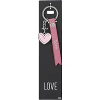 Depesche - Sleutelhanger "Do not forget me!" - motief 041 met de tekst "Love"