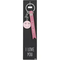 Depesche - Sleutelhanger "Do not forget me!" - motief 033 met de tekst "I Love You"