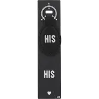 Depesche - Sleutelhanger "Do not forget me!" - motief 109 met de tekst "His"
