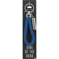 Depesche - Sleutelhanger "Do not forget me!" - motief 068 met de tekst "King Of The Road"