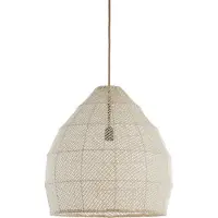 Light & Living Japandi hanglamp Makassar crème Ø 50cm
