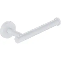 Guido Gusto Wc-rolhouder mat wit rond zonder klep