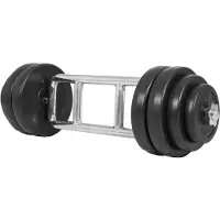 Gorilla Sports Triceps trainer set 35 kg kunststof - 30 mm
