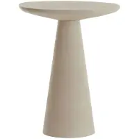 Light & Living bijzettafel 45x45x59 cm abala mat crème
