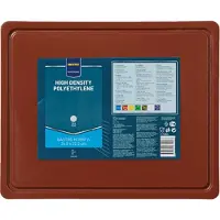 Metro Professional Snijplank gastronorm 1/2 bruin