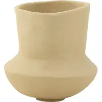J-Line bloempot Archaic - papier - naturel - small - Ø 40 cm