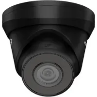 TOOL LAND Dome IP-netwerkcamera, bewakingscamera, 4 MP, IR-leds, nachtzicht 30 m, vaste lens, WDR-technologie, PoE-functie, app Guarding Vision, voor binnen en buiten, zwart