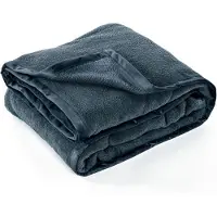 Tiseco HOME STUDIO - Plaid - LAMIS - 150x200 cm - Blauwe fusie