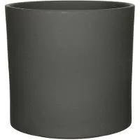 Mica Decorations Bloempot Era Rond 31 Mat Donkergrijs Grijs Zand