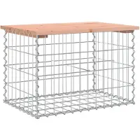 vidaXL Tuinbank schanskorfontwerp 63x44x42 cm massief douglashout