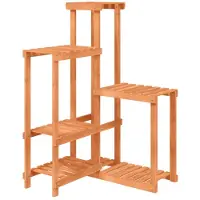vidaXL Plantenstandaard 62,5x61,5x101,5 cm massief vurenhout