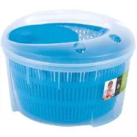 Juypal Hogar Juypal Slacentrifuge/slazwierder - blauw - kunststof - 4,5 liter - D24,5 x H16 - Slacentrifuge