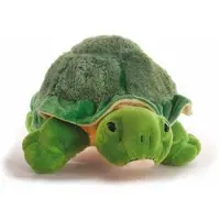 Imware Inware pluche schildpad knuffeldier - groen - staand - 27 cm - Knuffeldier