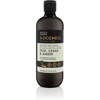 BAYLIS & HARDING Goodness Body Wash Oud, Cedar & Amber - 500 ml