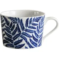 Götefors Porslin Fern kop 24 cl Blauw