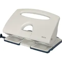 Leitz 4-Gaats Perforator - 40 Vel - Voor Mappen En Ringbanden - Grijs