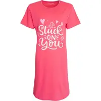 Temptation Dames Nachtmode - Bigshirt - Roze - Maat XL