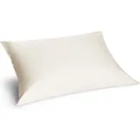 Yumeko Kussensloop Katoensatijn 70x90 Wit - Eco, Bio & Fairtrade