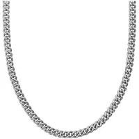 Traveller Ketting - Heren - Edelstaal - Schakels - Made in Germany - 50 cm - Breed 2,9 cm - 187101