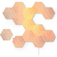 Nanoleaf Elements Wood Look Hexagons Starter Kit 13-Pack
