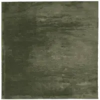 vidaXL Vloerkleed HUARTE laagpolig zacht wasbaar 120x120 cm bosgroen