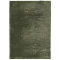 vidaXL Vloerkleed HUARTE laagpolig zacht wasbaar 200x280 cm bosgroen