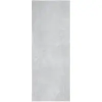 vidaXL Vloerkleed HUARTE laagpolig zacht wasbaar 80x200 cm grijs