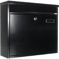 Rottner BrievenbusPetra 2 |Zwartgrijs |31,5x36x11,5cm|