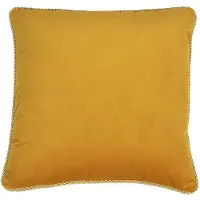 Mars & More kussen fluweel goud honing 45x45cm