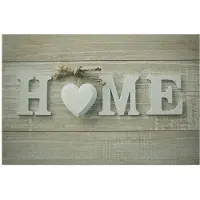 Mars & More deurmat hart home 75x50cm