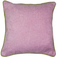 Mars & More kussen met bies roze lime 45x45cm*