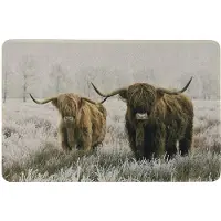 Mars & More deurmat schotse hooglander 75x50cm
