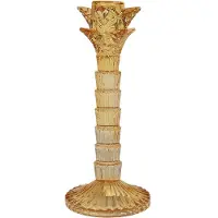 Mars & More kandelaar palmboom licht beige 21cm*