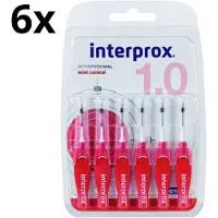 Interprox Premium Mini Conical - 2mm-4mm - 6 x 6 stuks - Voordeelverpakking
