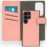 IMoshion Uitneembare 2-in-1 Luxe Bookcase voor de Samsung Galaxy S24 Ultra - Roze