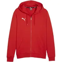 Puma Mannen, Springer, teamGOAL Casuals Hooded Jacket, Rood, (L)